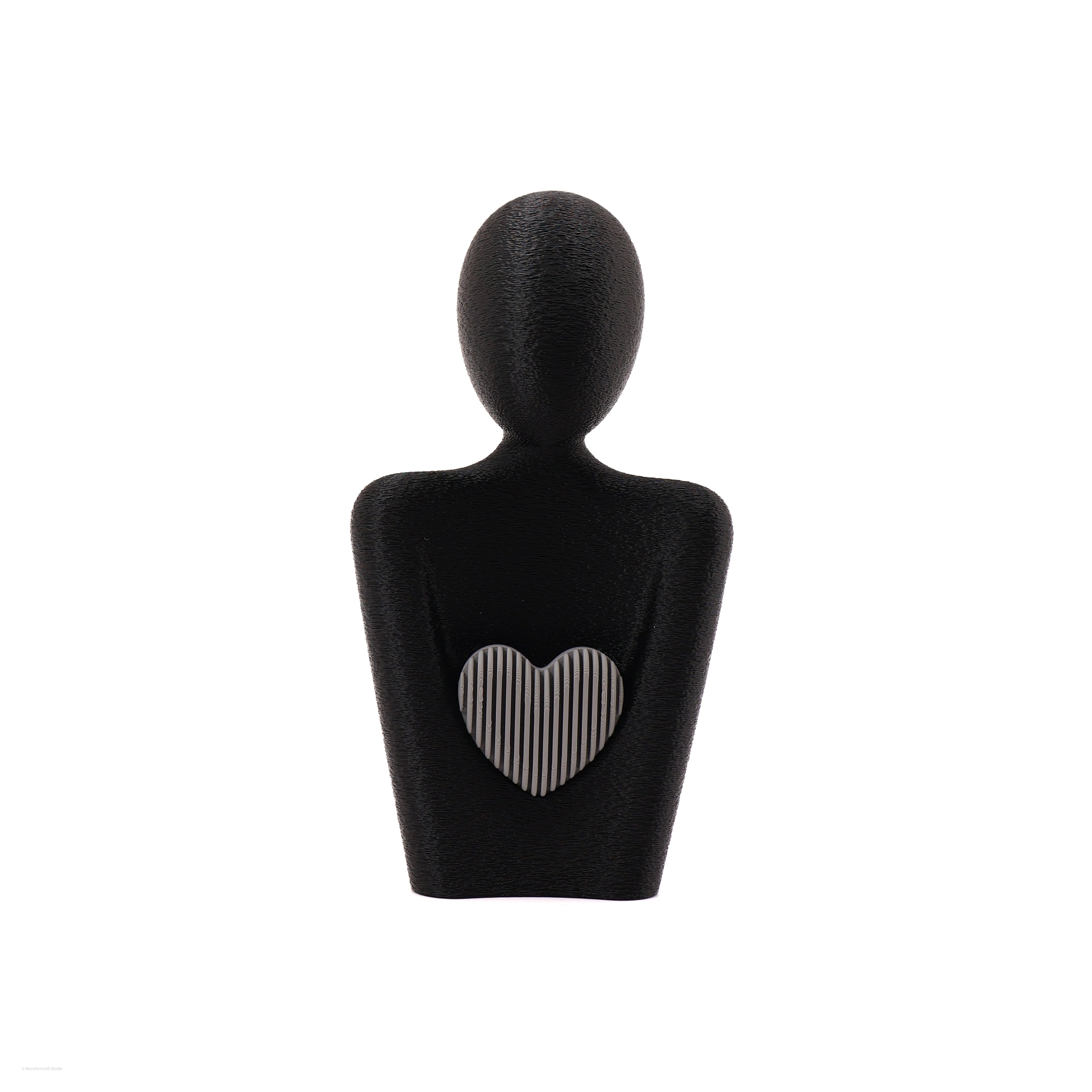 Estátua “Amor de Mãe” com Coração