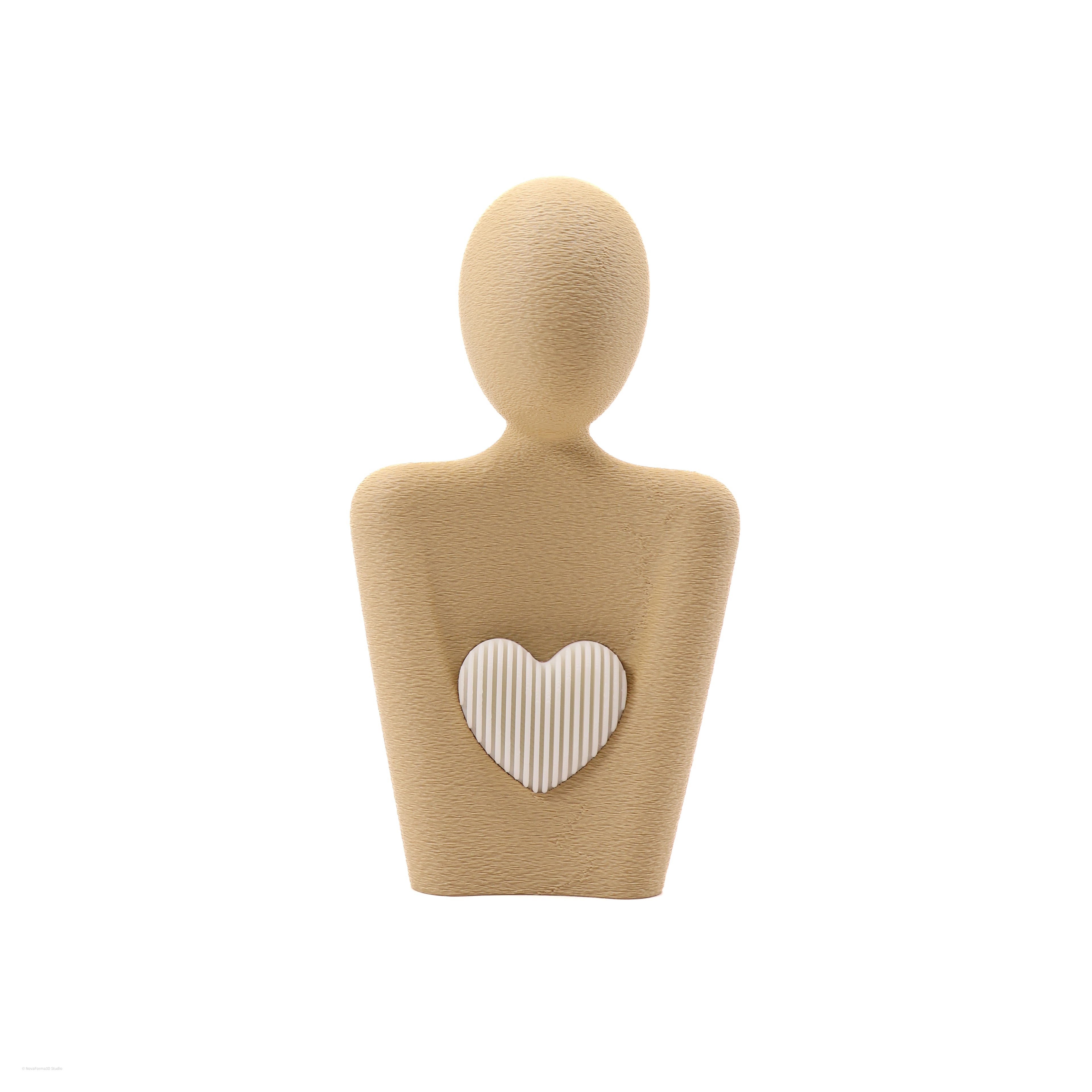 Estátua “Amor de Mãe” com Coração