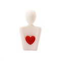 Estátua “Amor de Mãe” com Coração