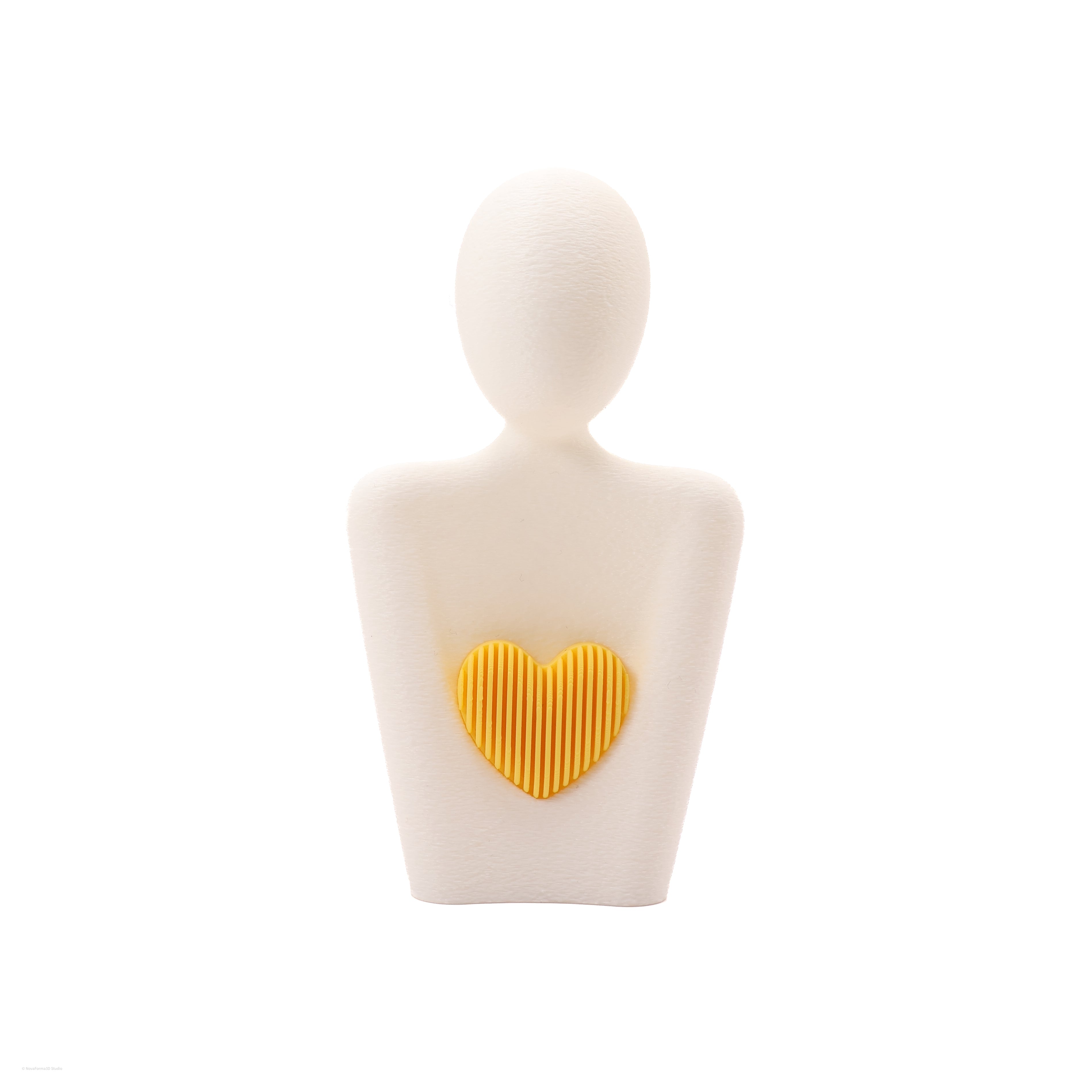Estátua “Amor de Mãe” com Coração