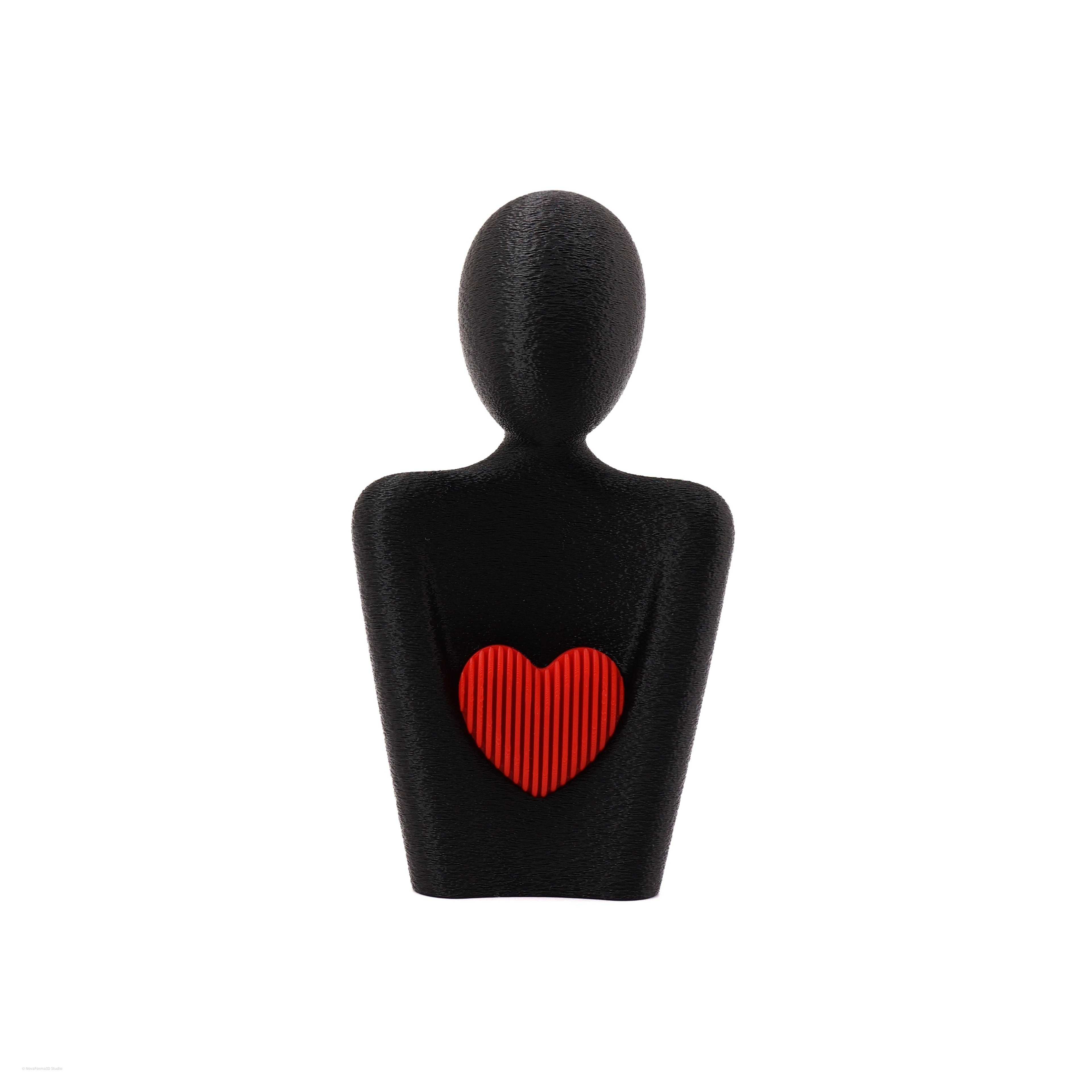 Estátua “Amor de Mãe” com Coração