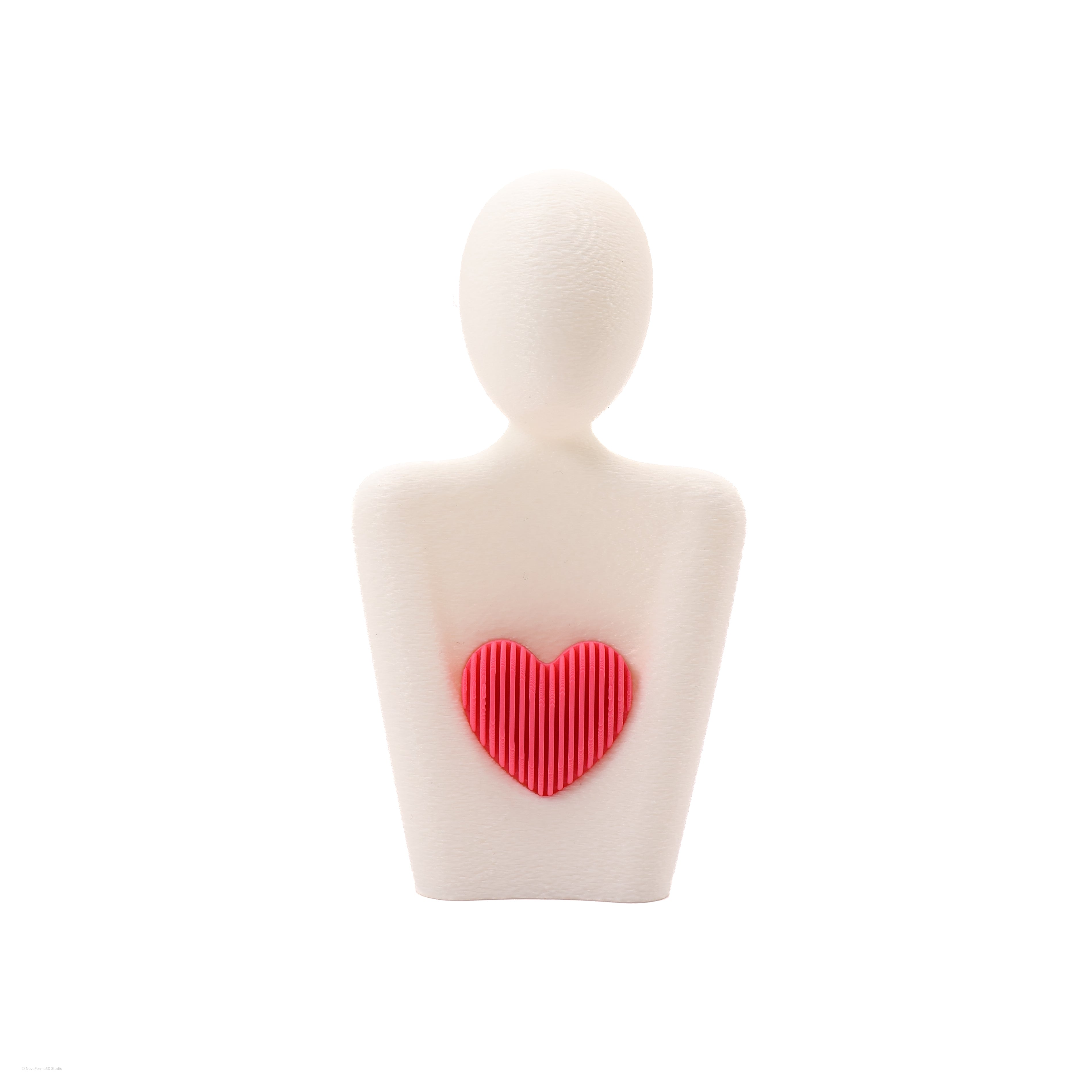 Estátua “Amor de Mãe” com Coração