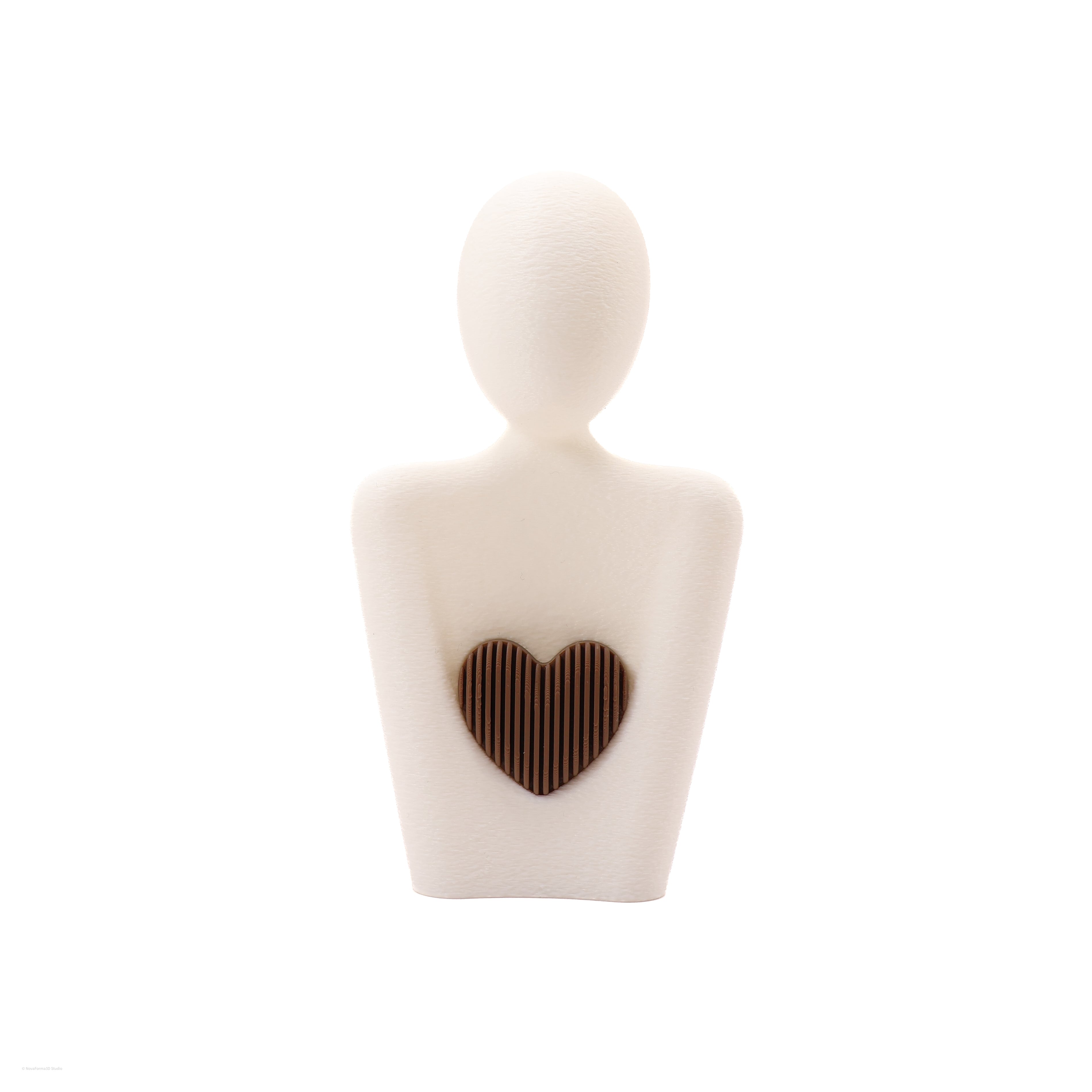 Estátua “Amor de Mãe” com Coração