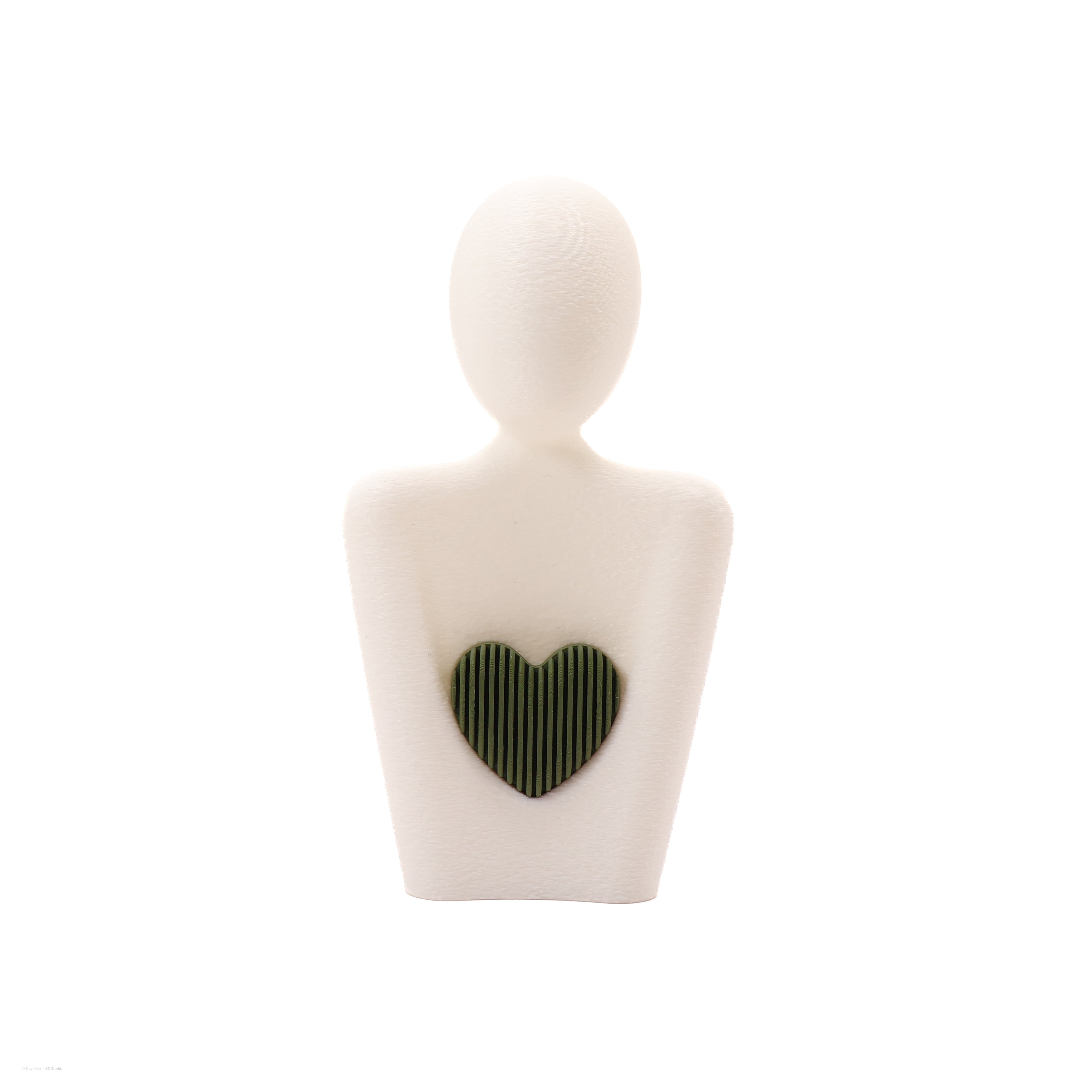 Estátua “Amor de Mãe” com Coração