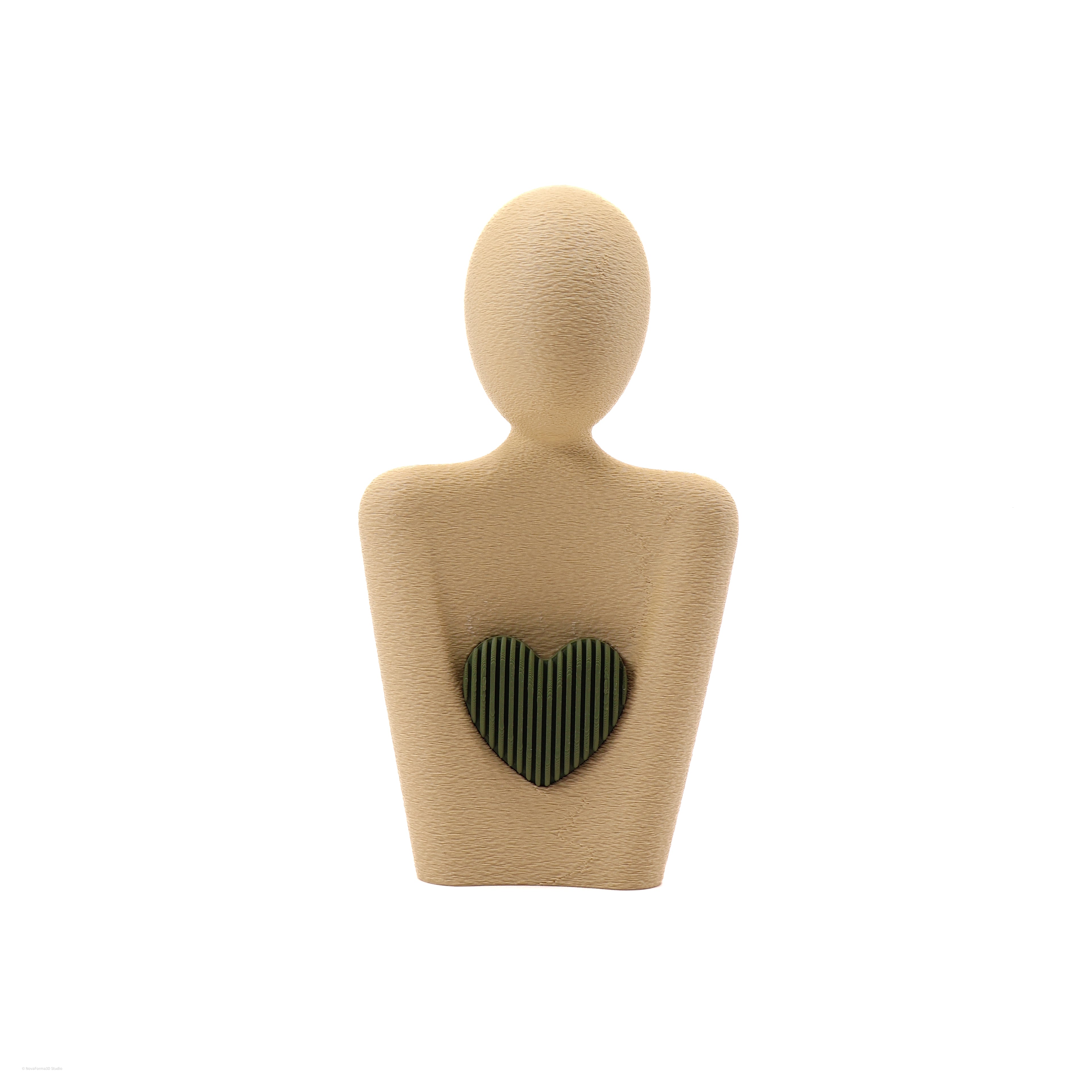 Estátua “Amor de Mãe” com Coração