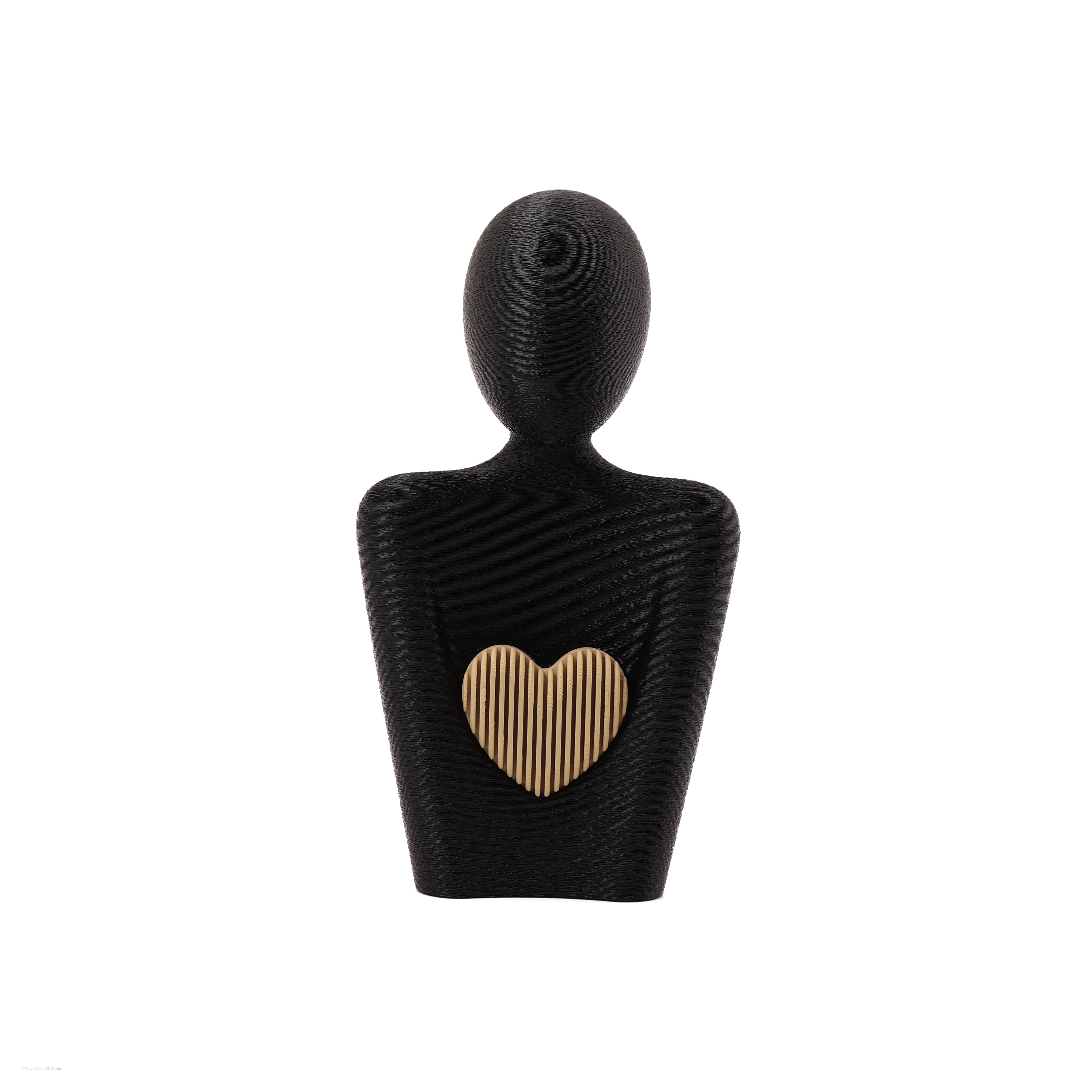 Estátua “Amor de Mãe” com Coração