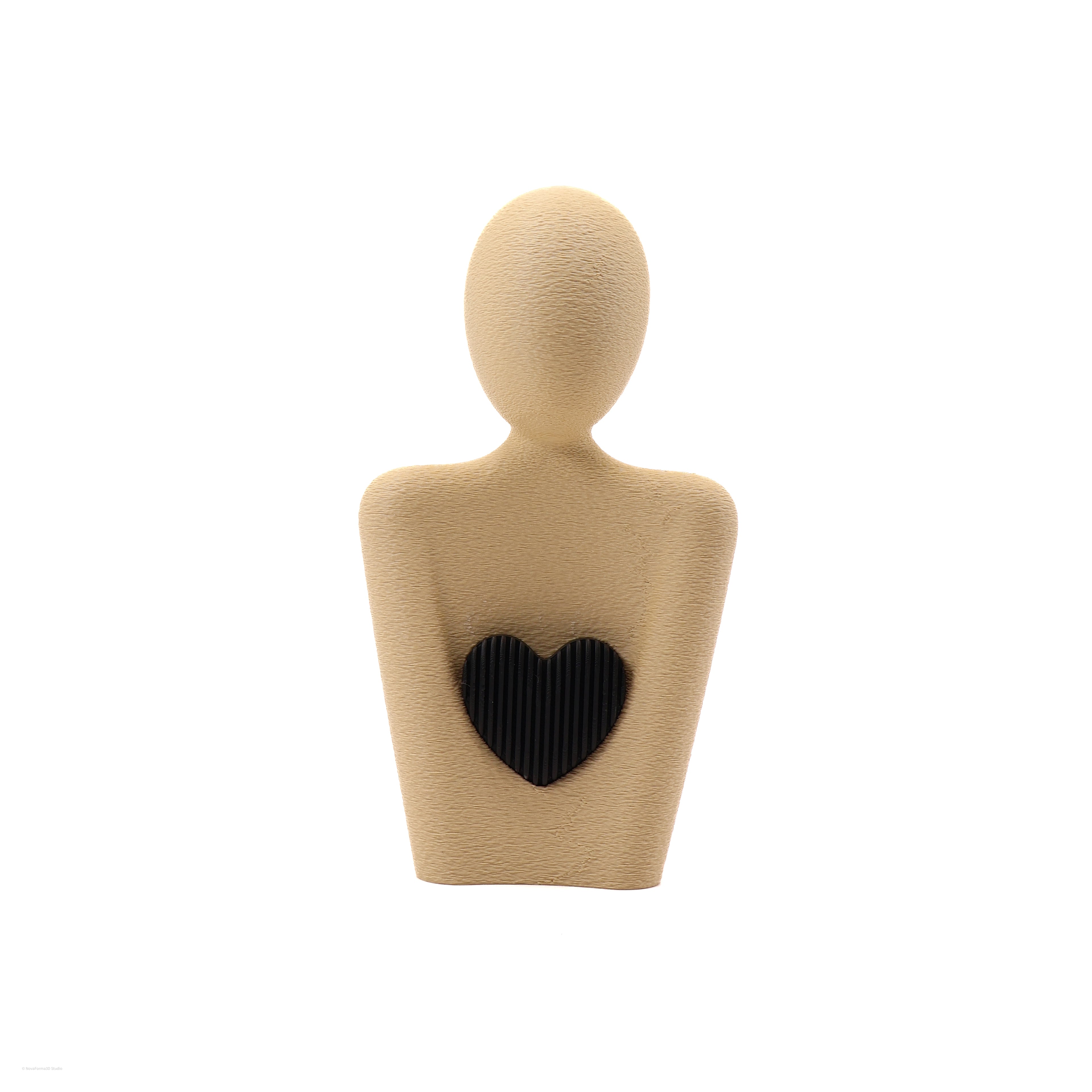 Estátua “Amor de Mãe” com Coração