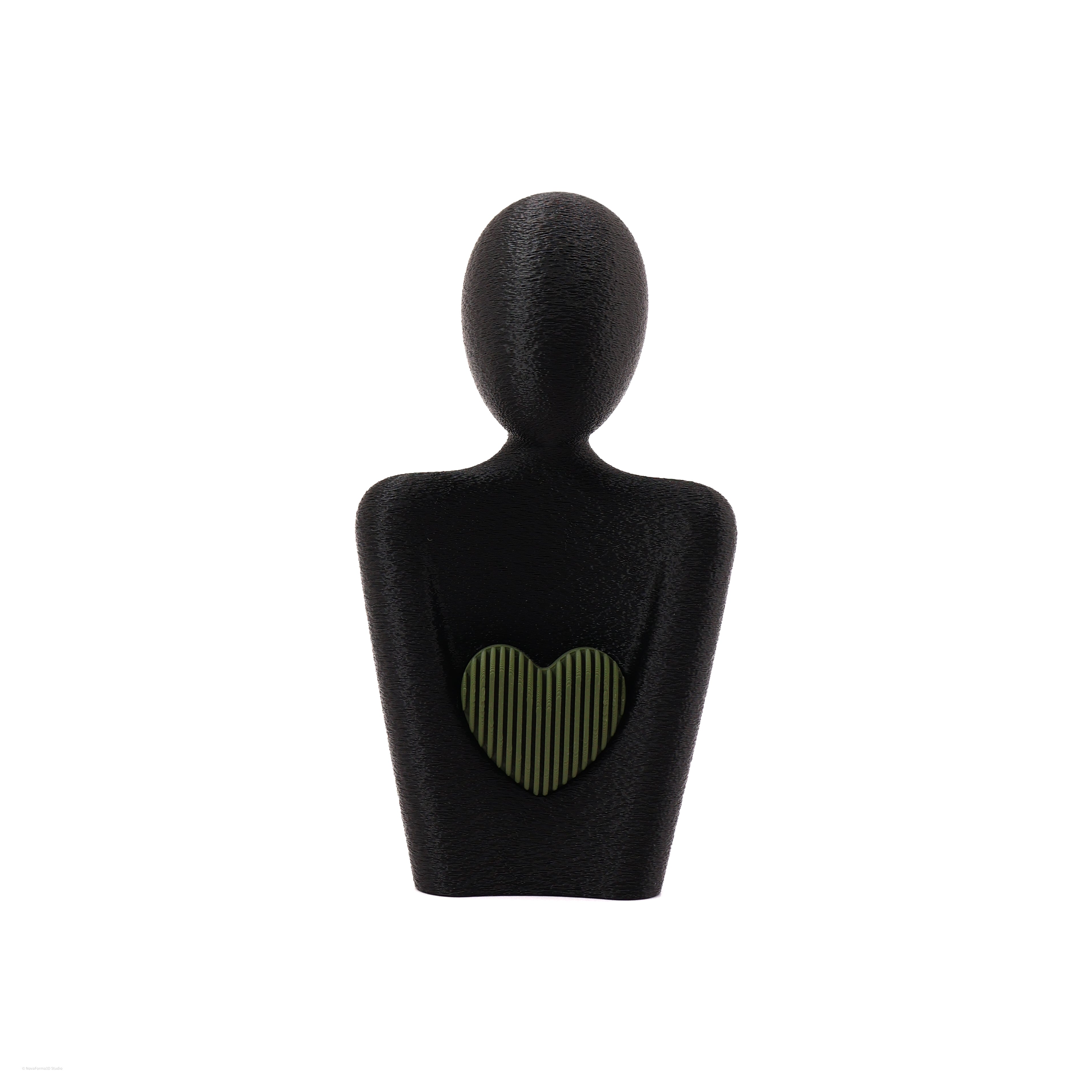 Estátua “Amor de Mãe” com Coração