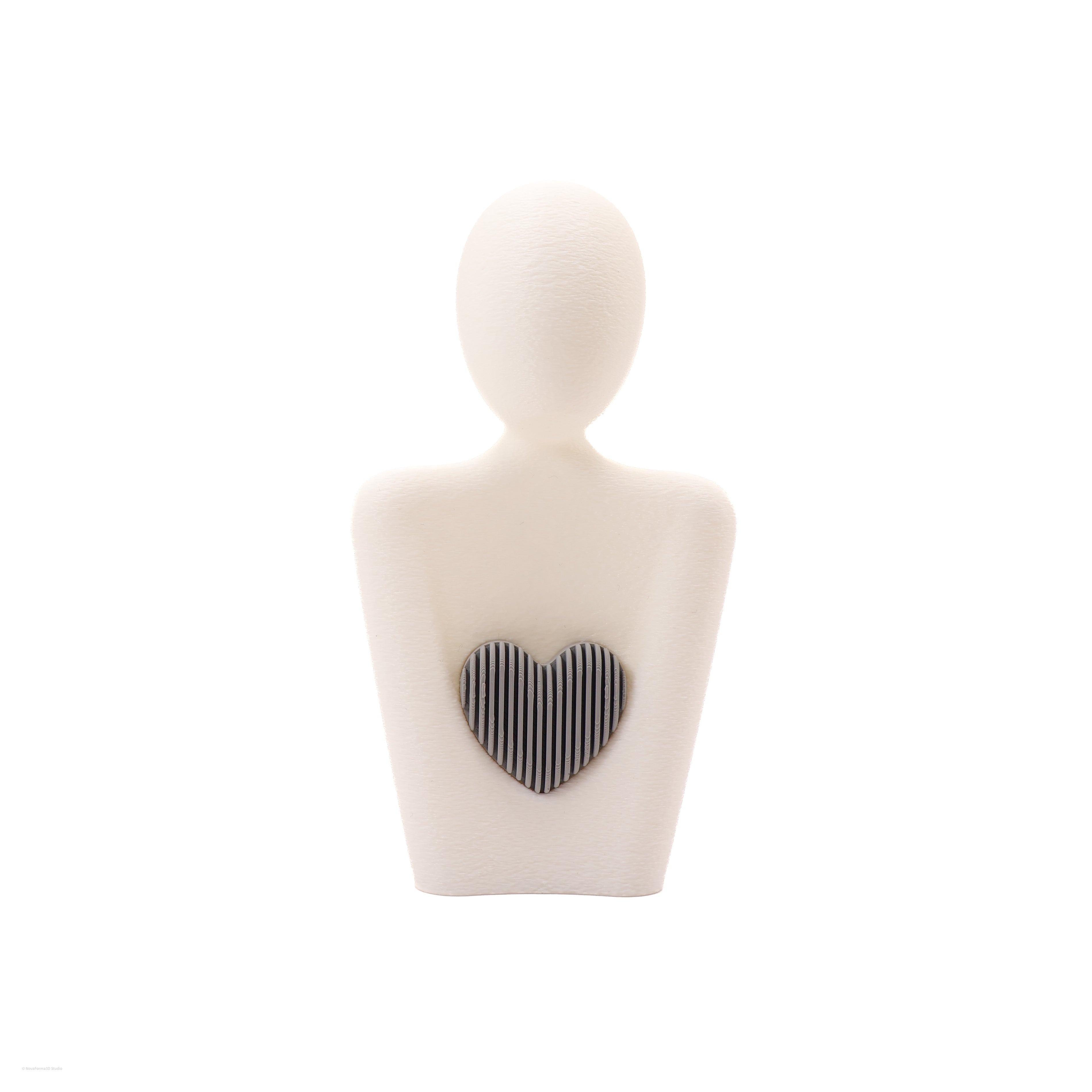 Estátua “Amor de Mãe” com Coração