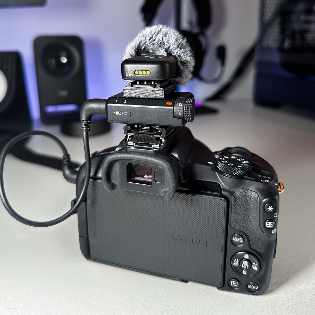 Suporte Magnético de Sapata DJI Mic Mini para Câmara | Suporte de Microfone de Libertação Rápida
