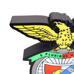 SL Benfica Águia LED Lightbox – Decoração Premium de Secretária e Casa com o Brasão do Clube