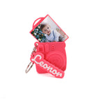 Porta-chaves Personalizado com Foto de Câmara com Família, Crianças ou Animal de Estimação