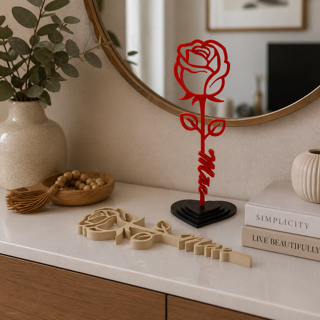 Rosa Eterna de Presente para a Mãe