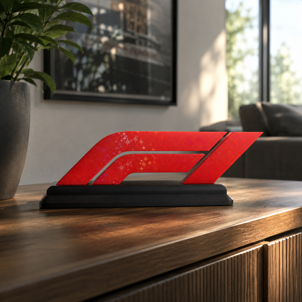 Formula 1 Starry Glow Display – Premium 3D Printed F1 Decor